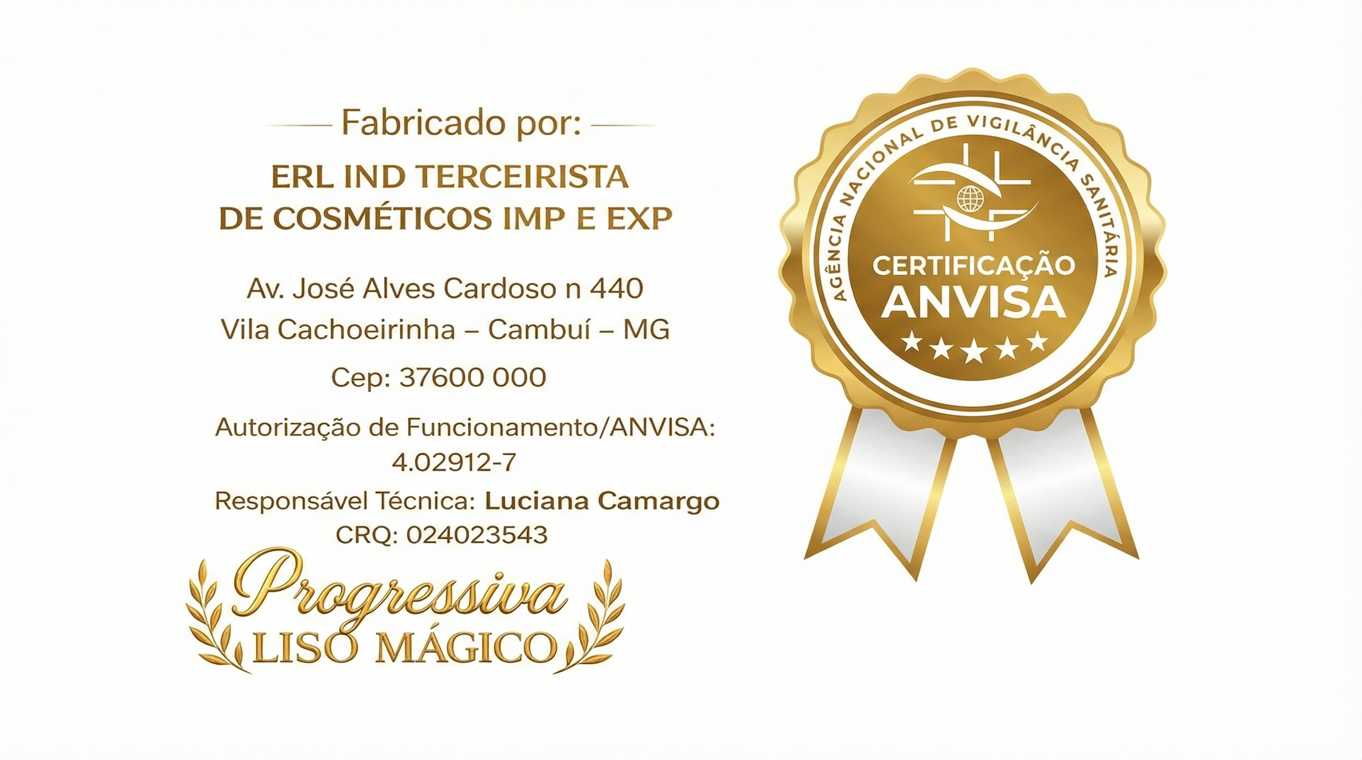 Aprovada pela ANVISA